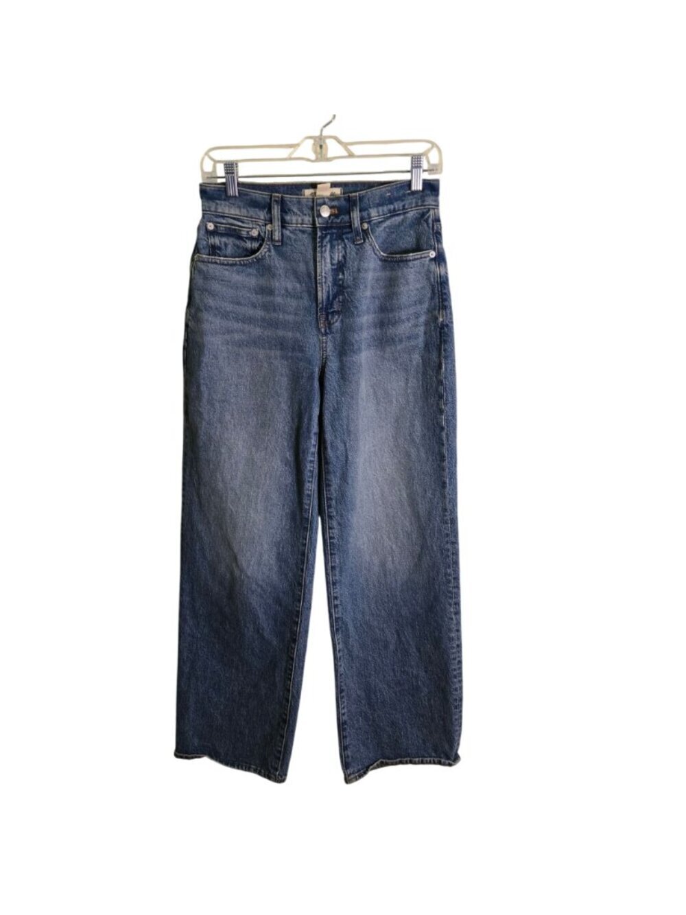 Madewell The Perfect Vintage Wide Leg Jean Harvey Wash Size 26 - Picture 2 of 11